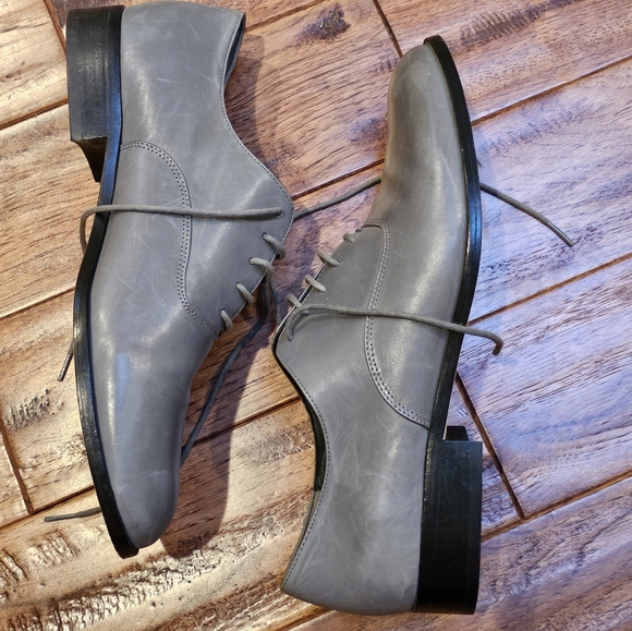 Etienne Aigner Emery Lace-Up Oxford Grey size 10 - Picture 3 of 16